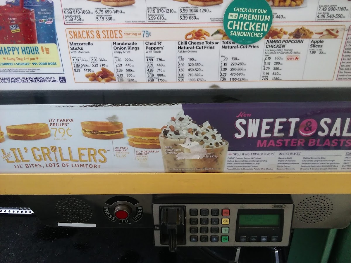 Menu Sonic Drive-In-10
