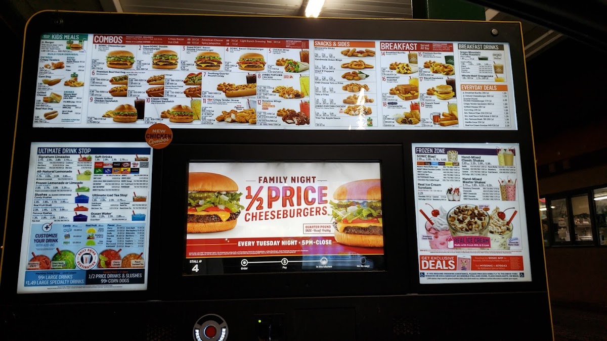Menu Sonic Drive-In-8