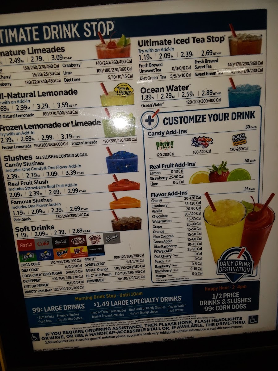 Menu Sonic Drive-In-9