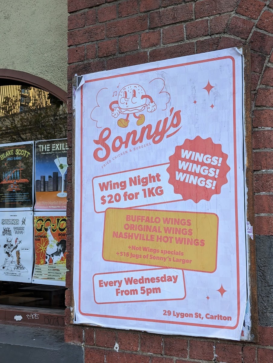 Menu Sonnys Fried Chicken & Burgers-10