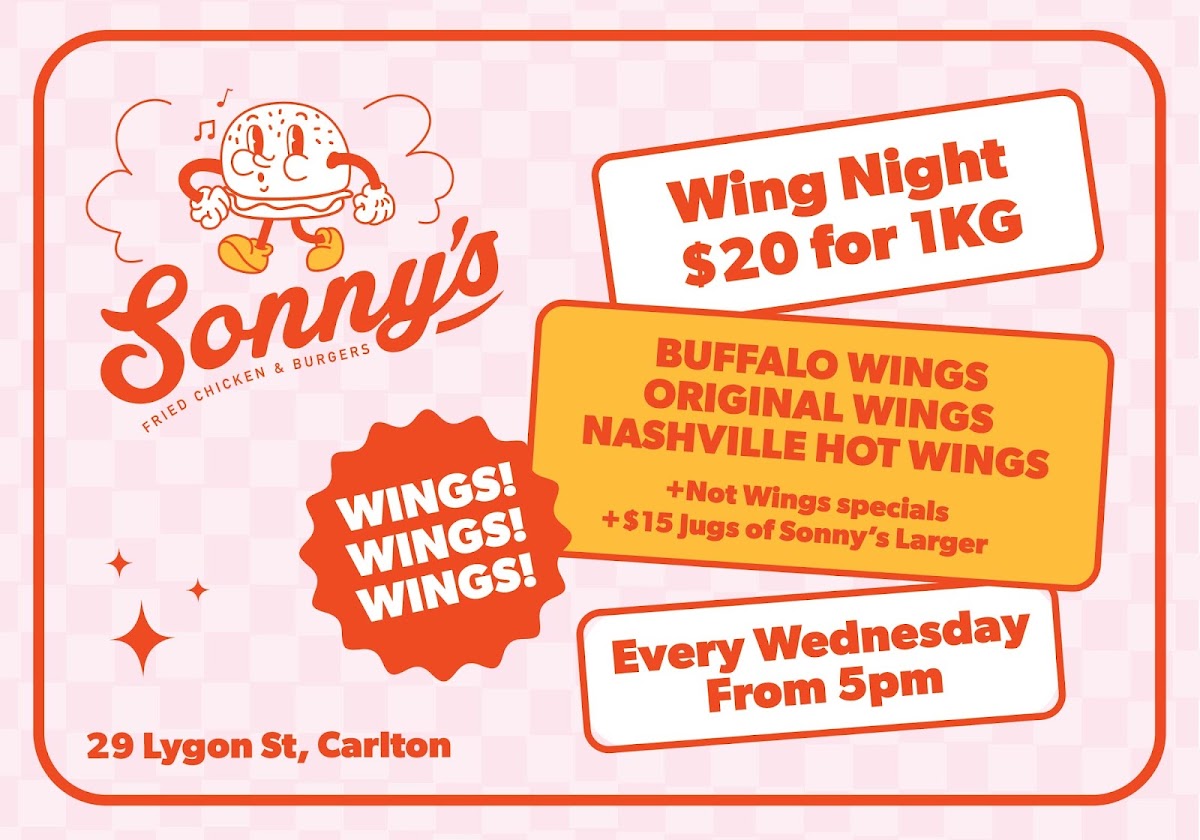 Menu Sonnys Fried Chicken & Burgers-9