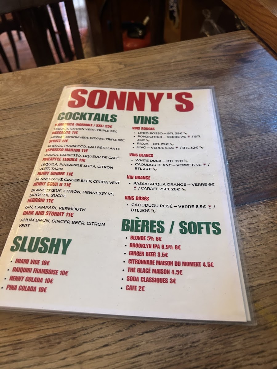 Menu Sonny’S Pizza-4