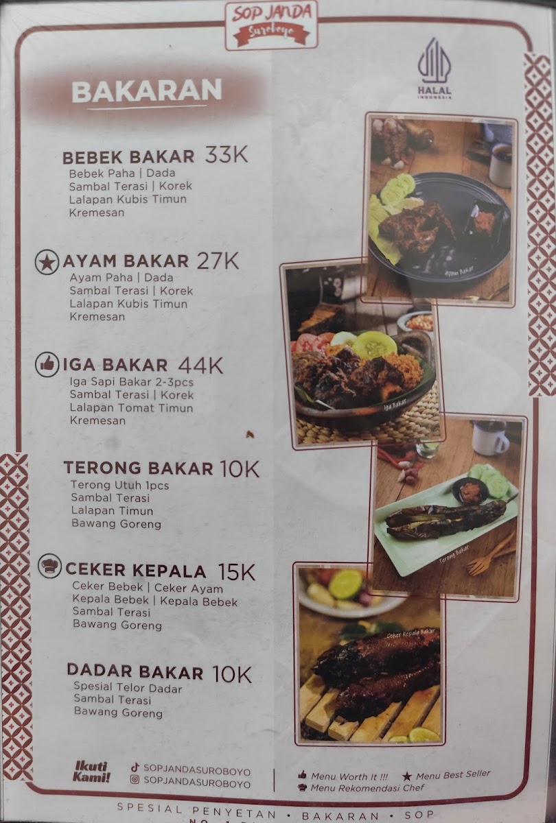 Menu Sop Janda Suroboyo - Merr-5