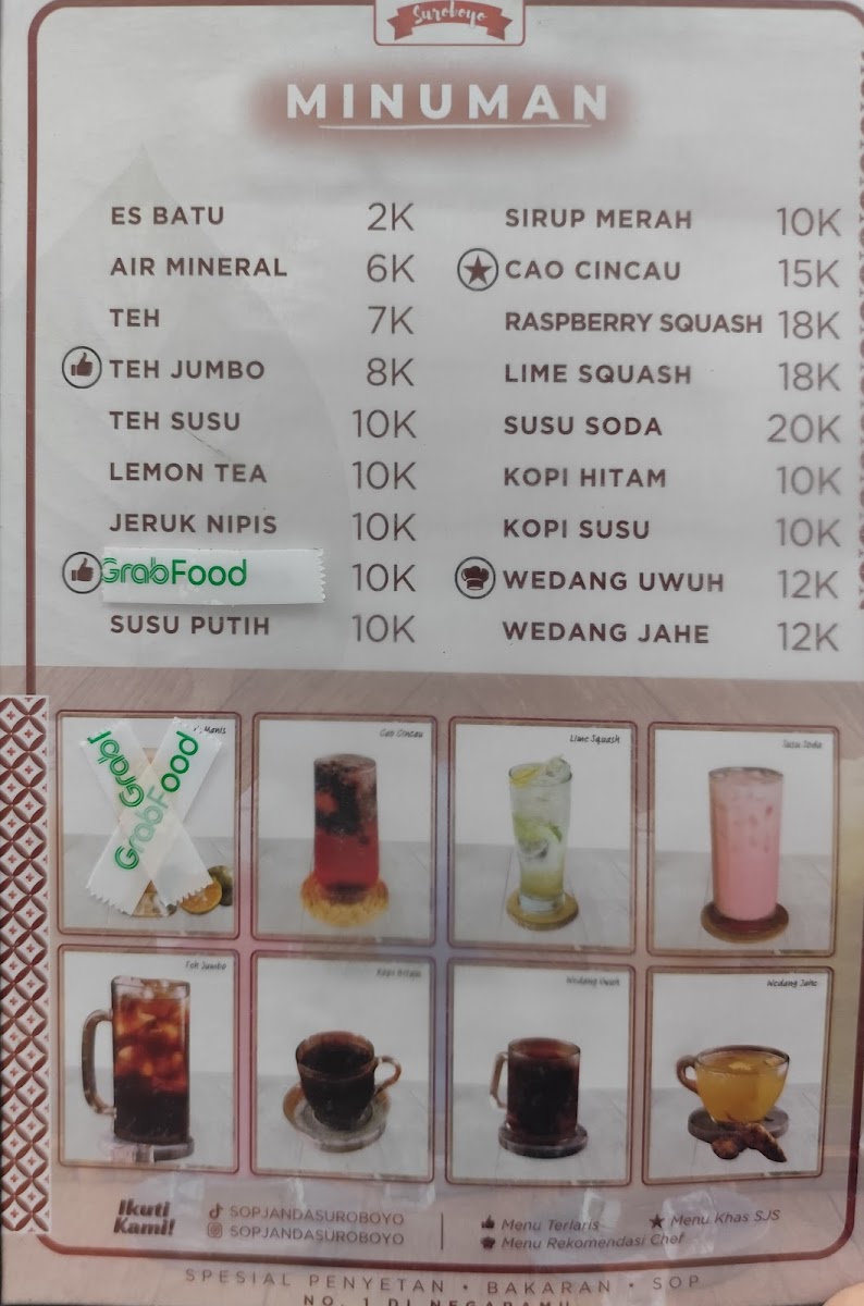 Menu Sop Janda Suroboyo - Merr-8