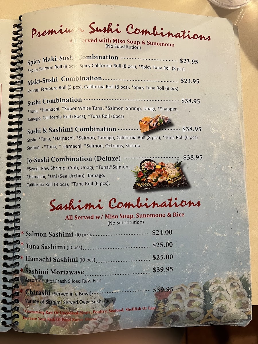 Menu Sora Sushi - Bend-1
