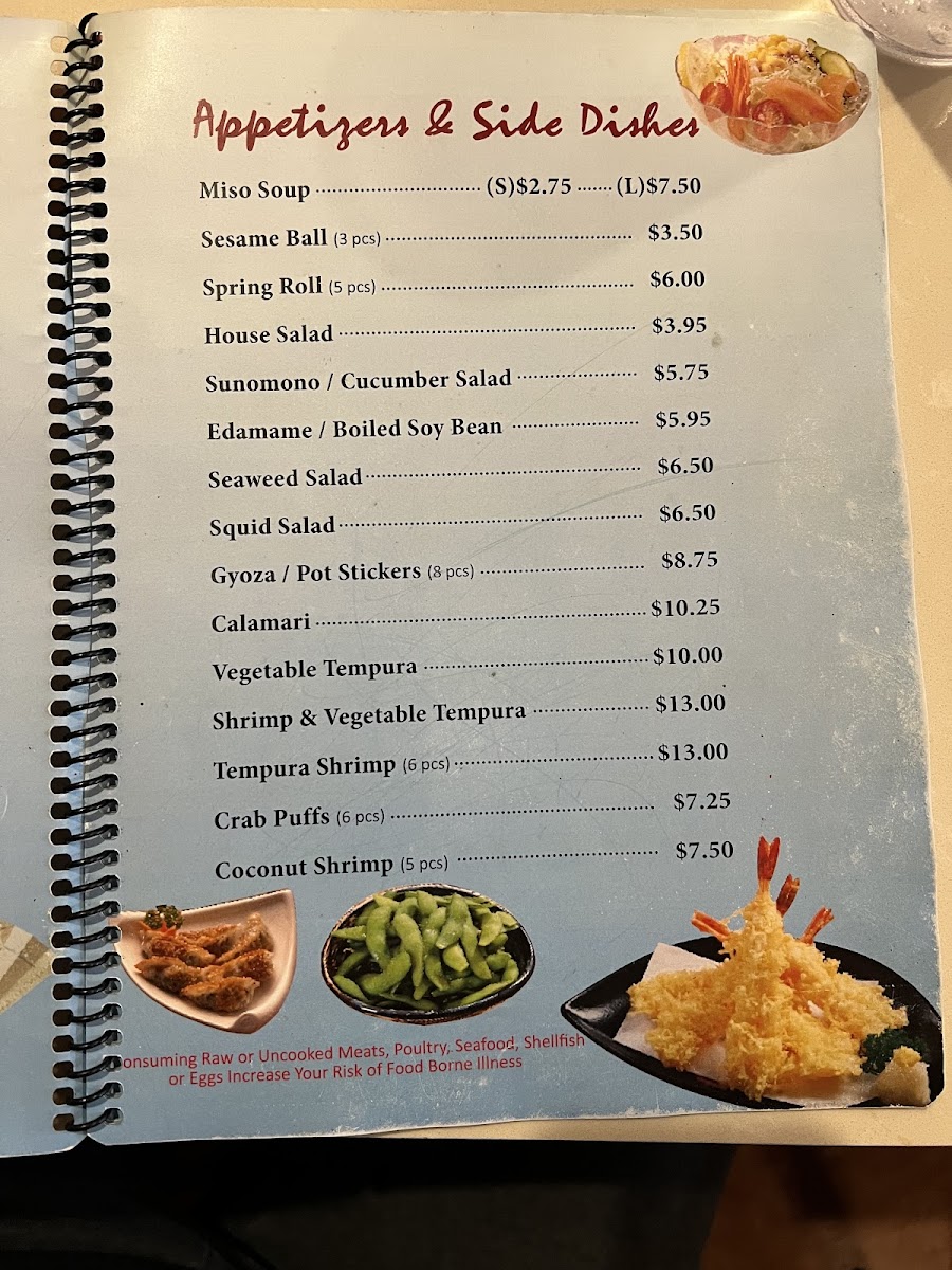 Menu Sora Sushi - Bend-3