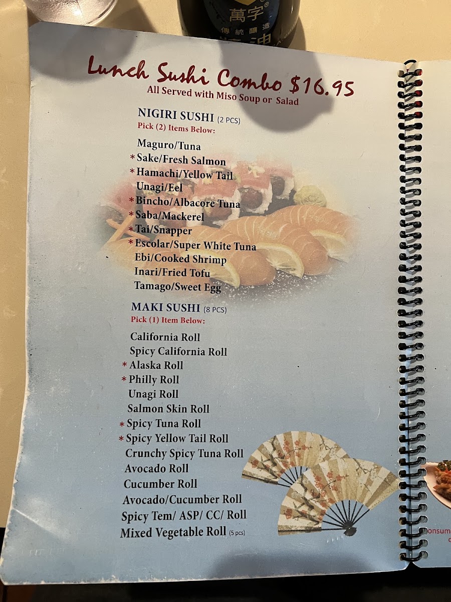 Menu Sora Sushi - Bend-6
