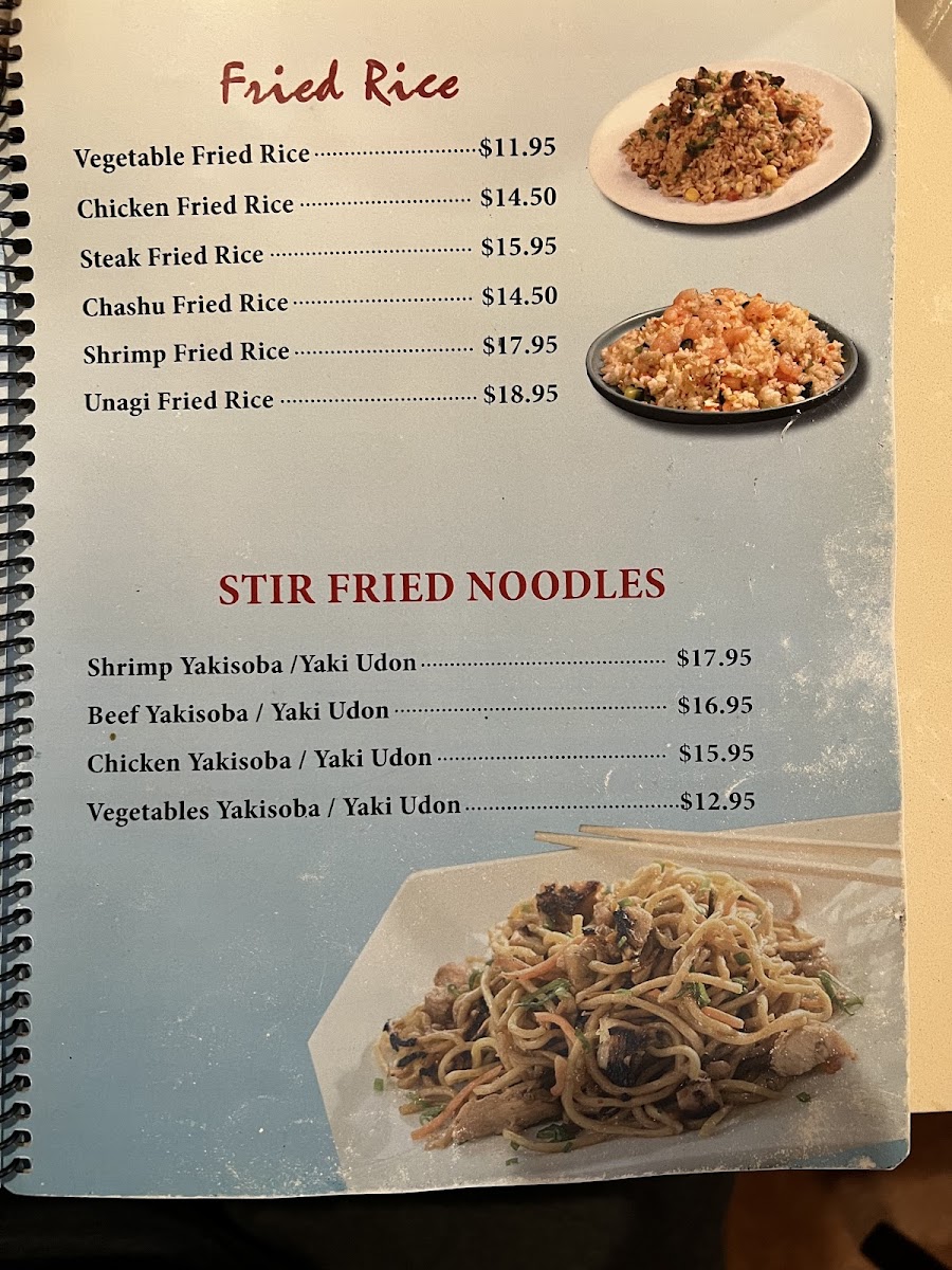 Menu Sora Sushi - Bend-9