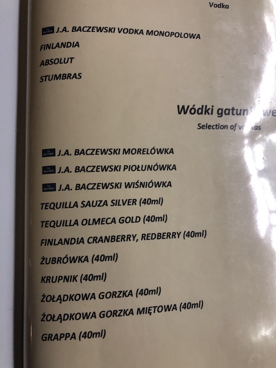 Menu „Sorrento Ristorante”-10