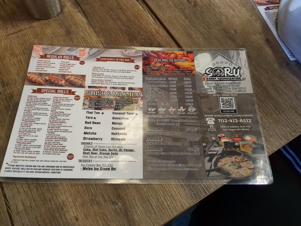 Menu Soru Ramen Sushi & Seafood-5