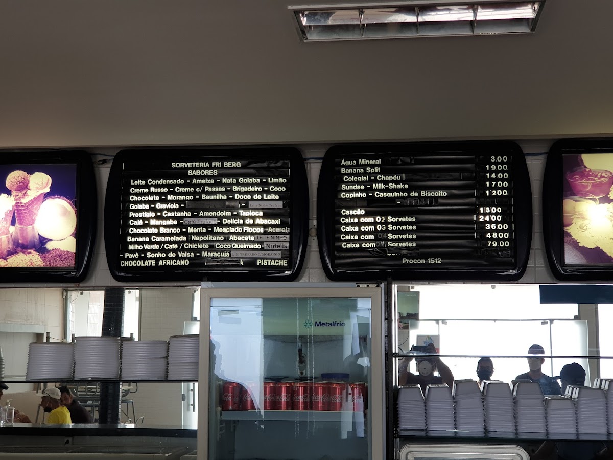 Menu Sorveteria Friberg (Unidade Praia)-3