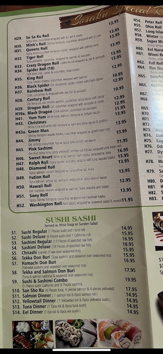 Menu Sosaku-6