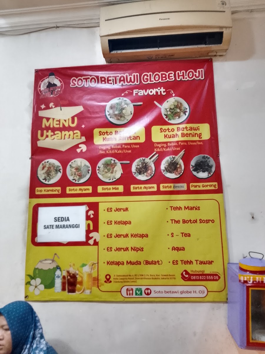 Menu Soto Betawi Globe H. Oji-3