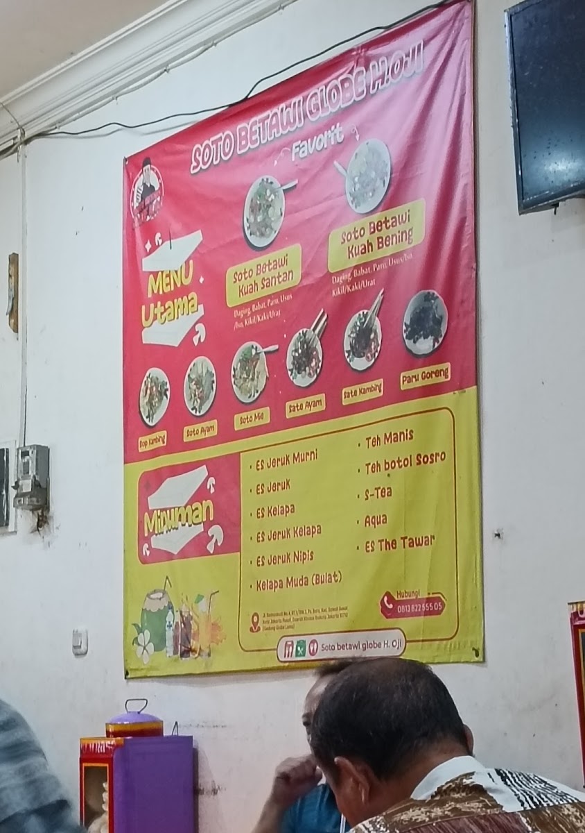 Menu Soto Betawi Globe H. Oji-4