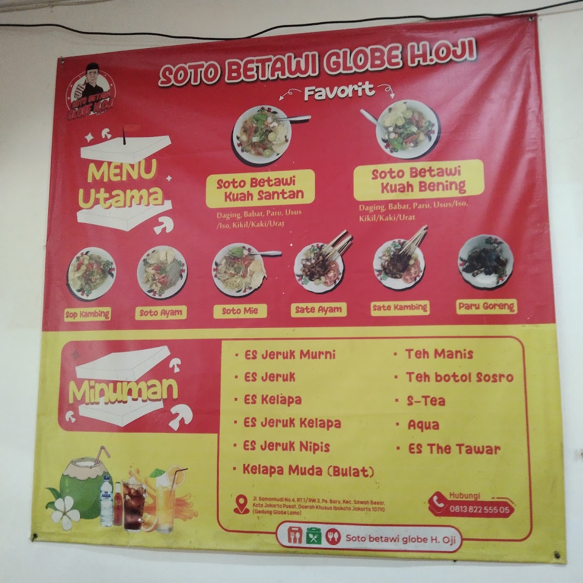 Menu Soto Betawi Globe H. Oji-7