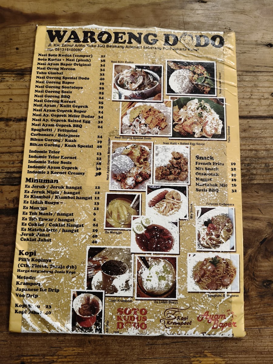 Menu Soto Kudus Dodo-1