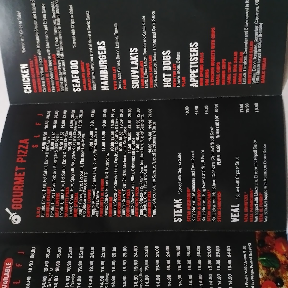 Menu Sottile's Pizza Werribee-7