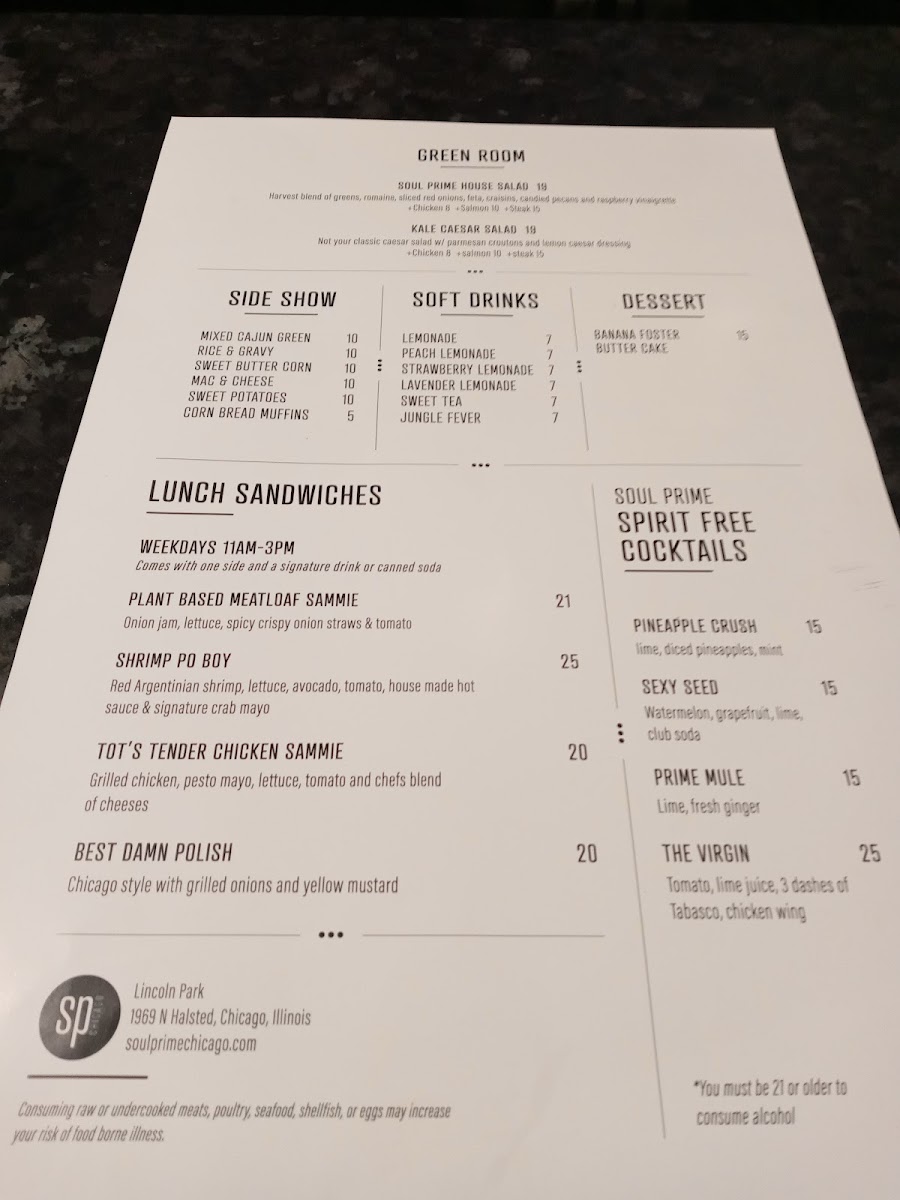 Menu Soul Prime-2
