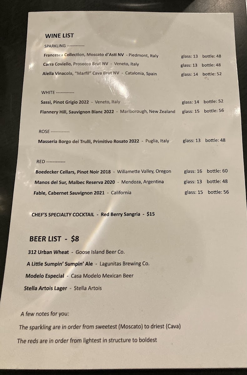 Menu Soul Prime-4