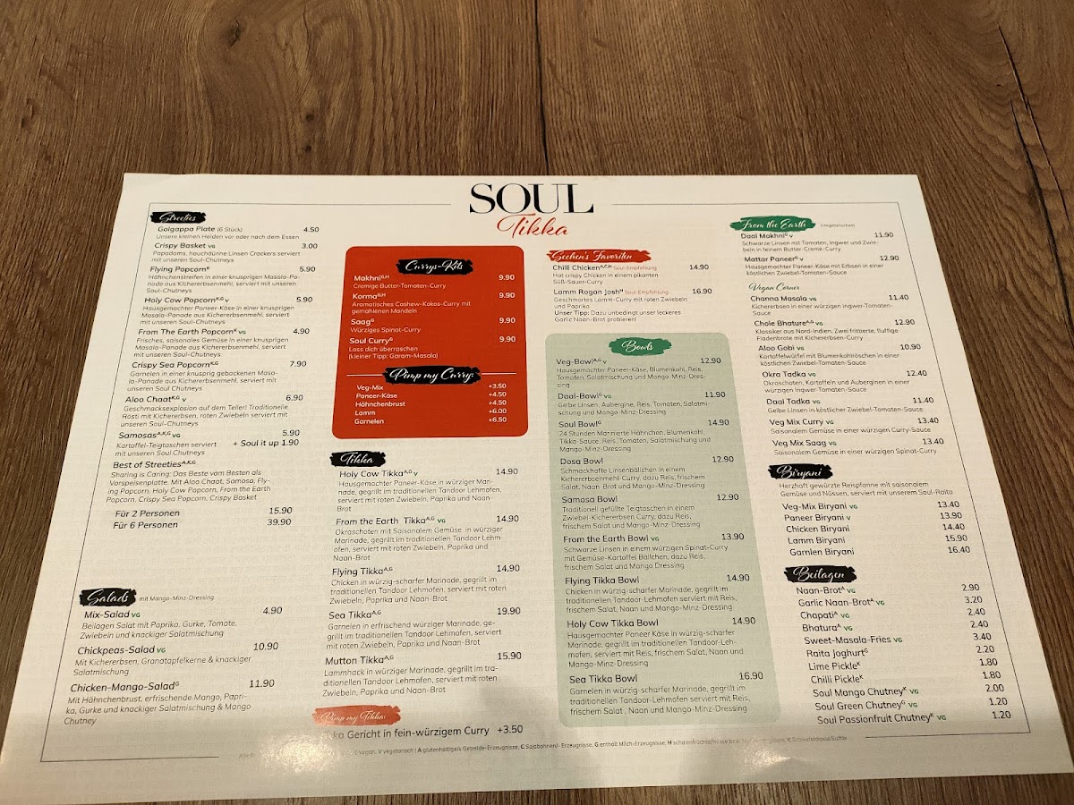 Menu Soul Tikka-8