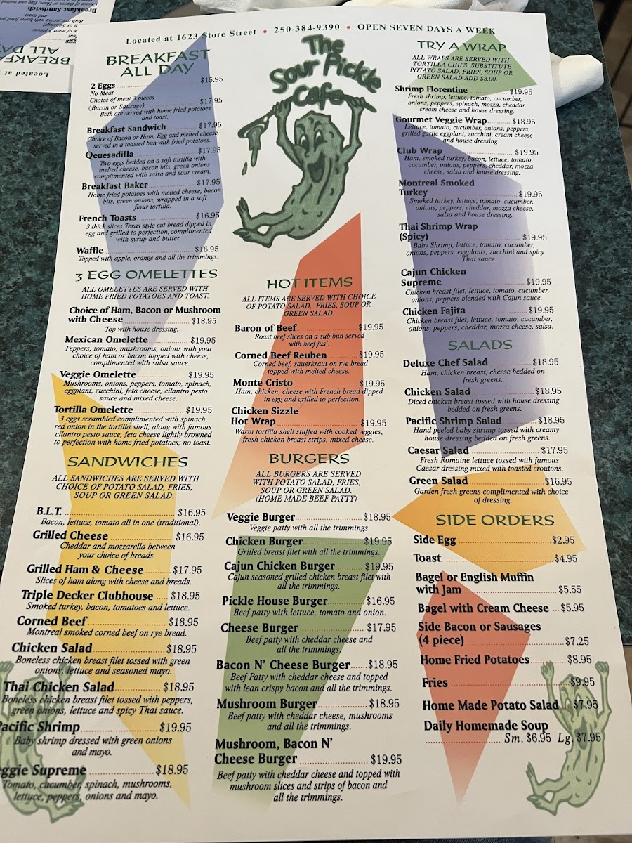 Menu Sour Pickle Cafe-2