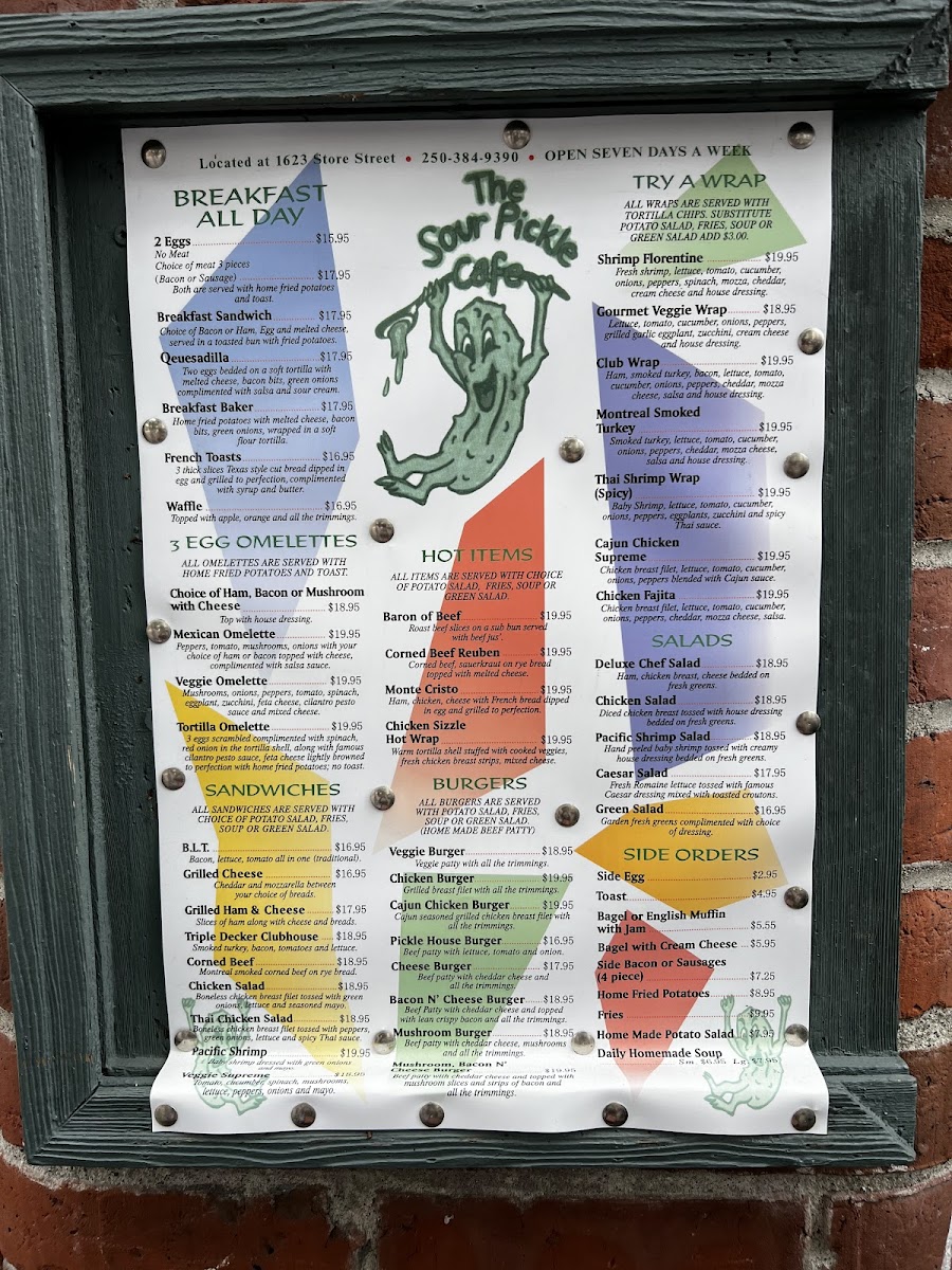 Menu Sour Pickle Cafe-3