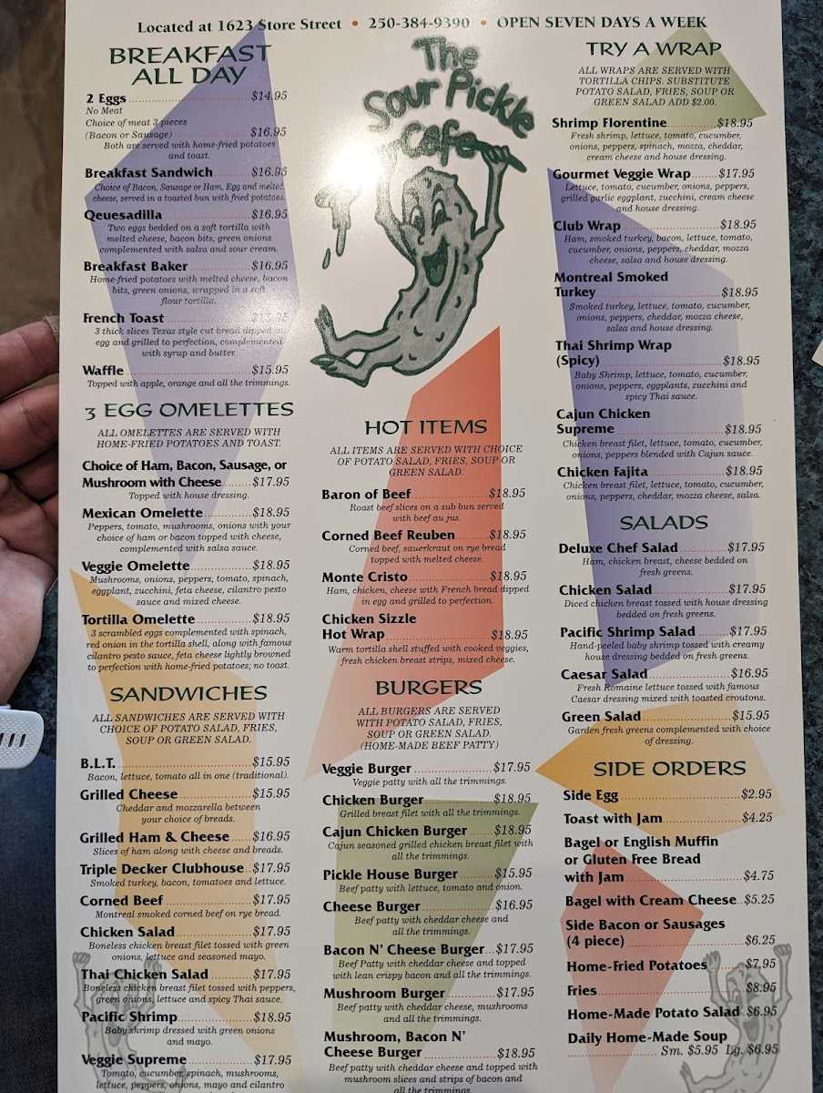 Menu Sour Pickle Cafe-8