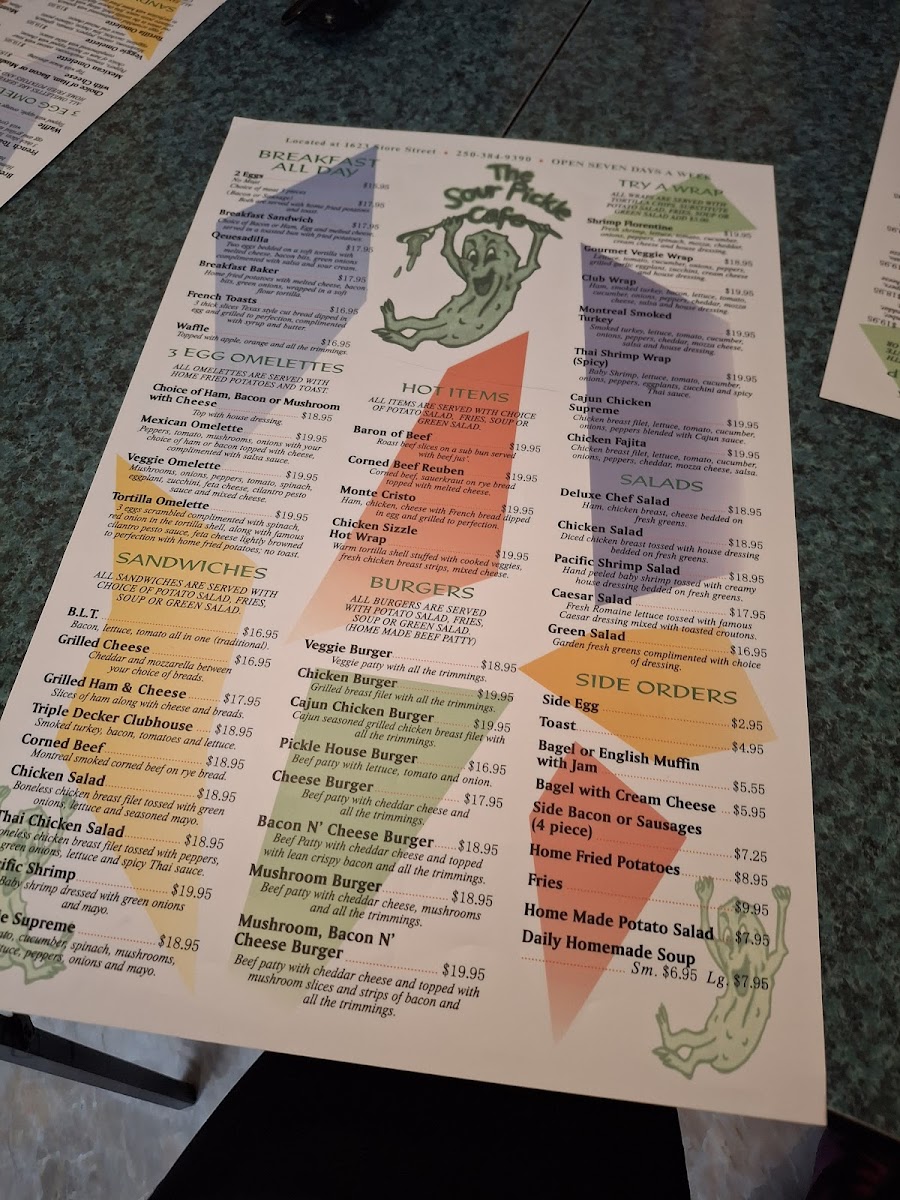 Menu Sour Pickle Cafe-9