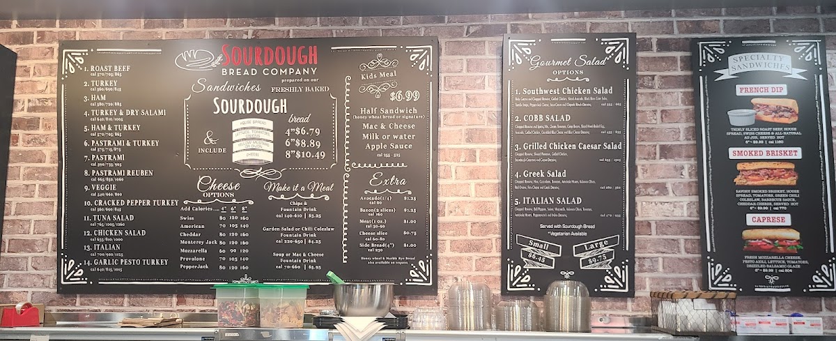 Menu Sourdough Bread Company-1