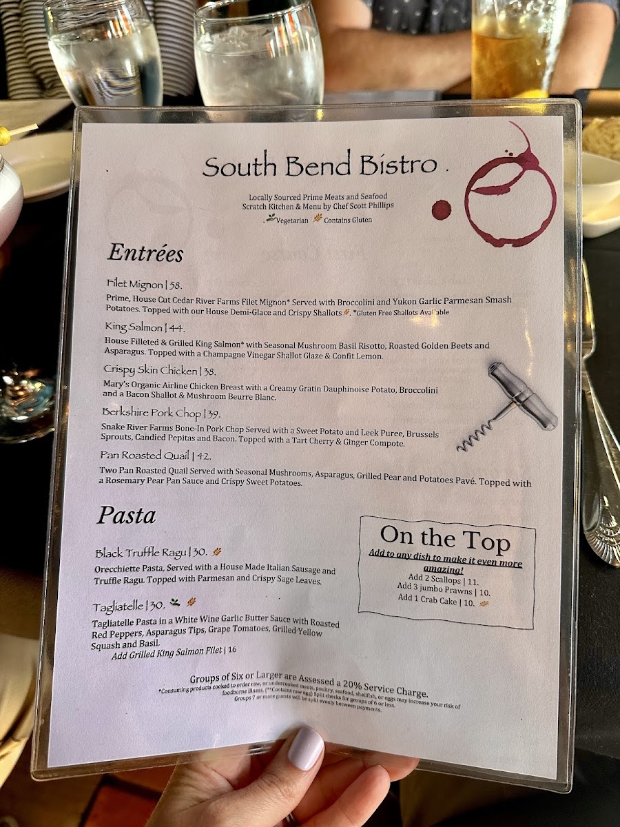 Menu South Bend Bistro-7