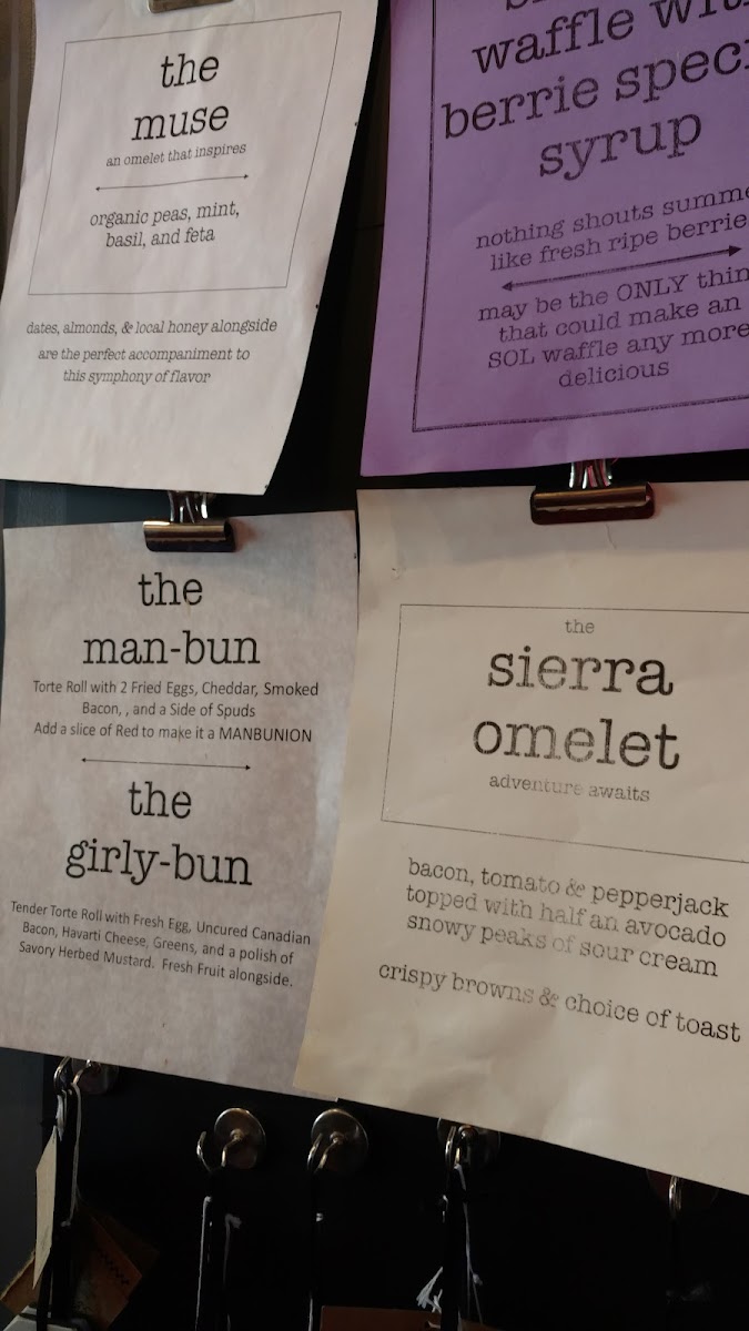 Menu South Of Lane-10
