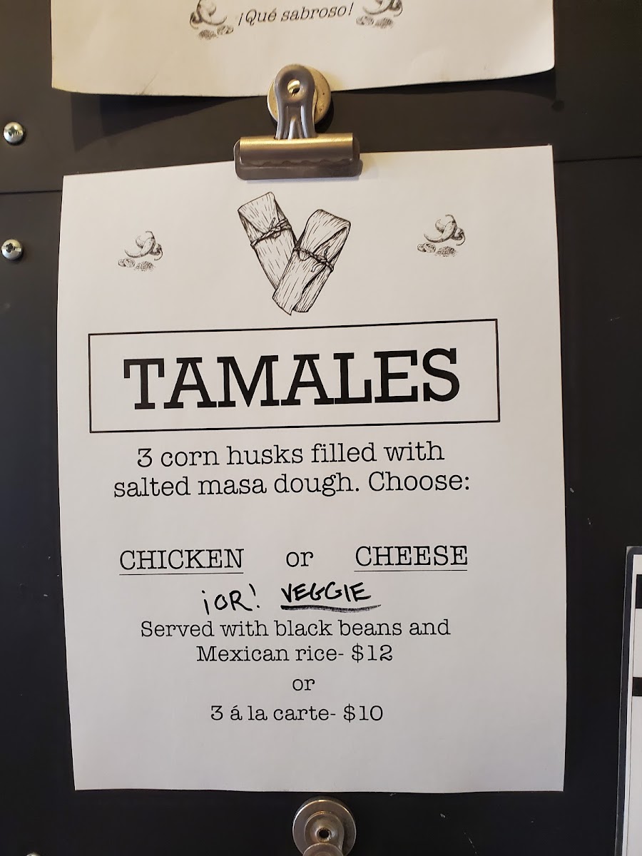 Menu South Of Lane-5