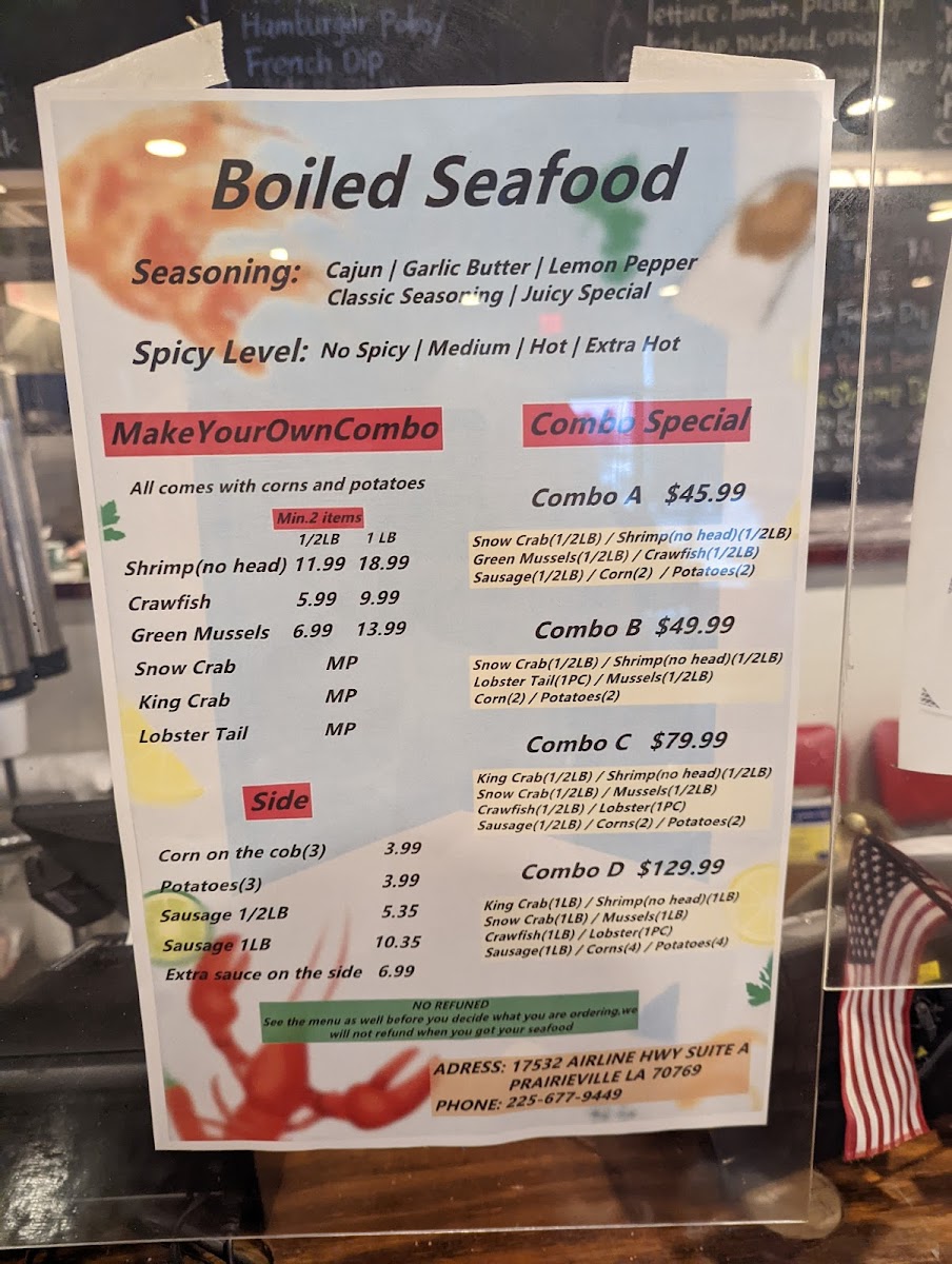 Menu South Of Philly-1