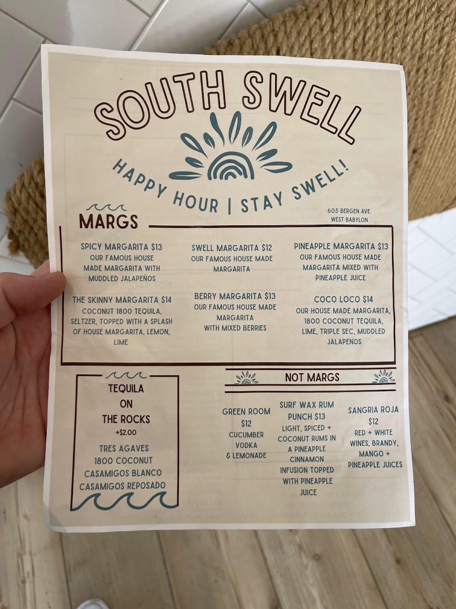 Menu South Swell-5