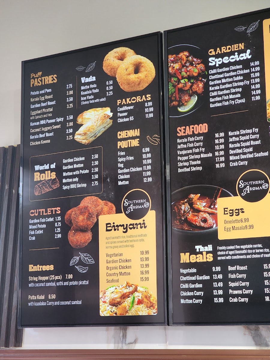 Menu Southern Aroma On The Go-3