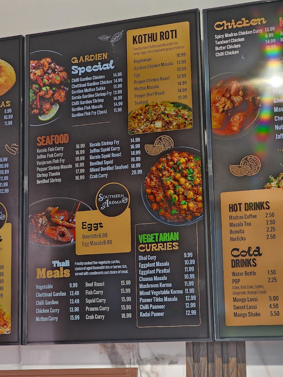 Menu Southern Aroma On The Go-6