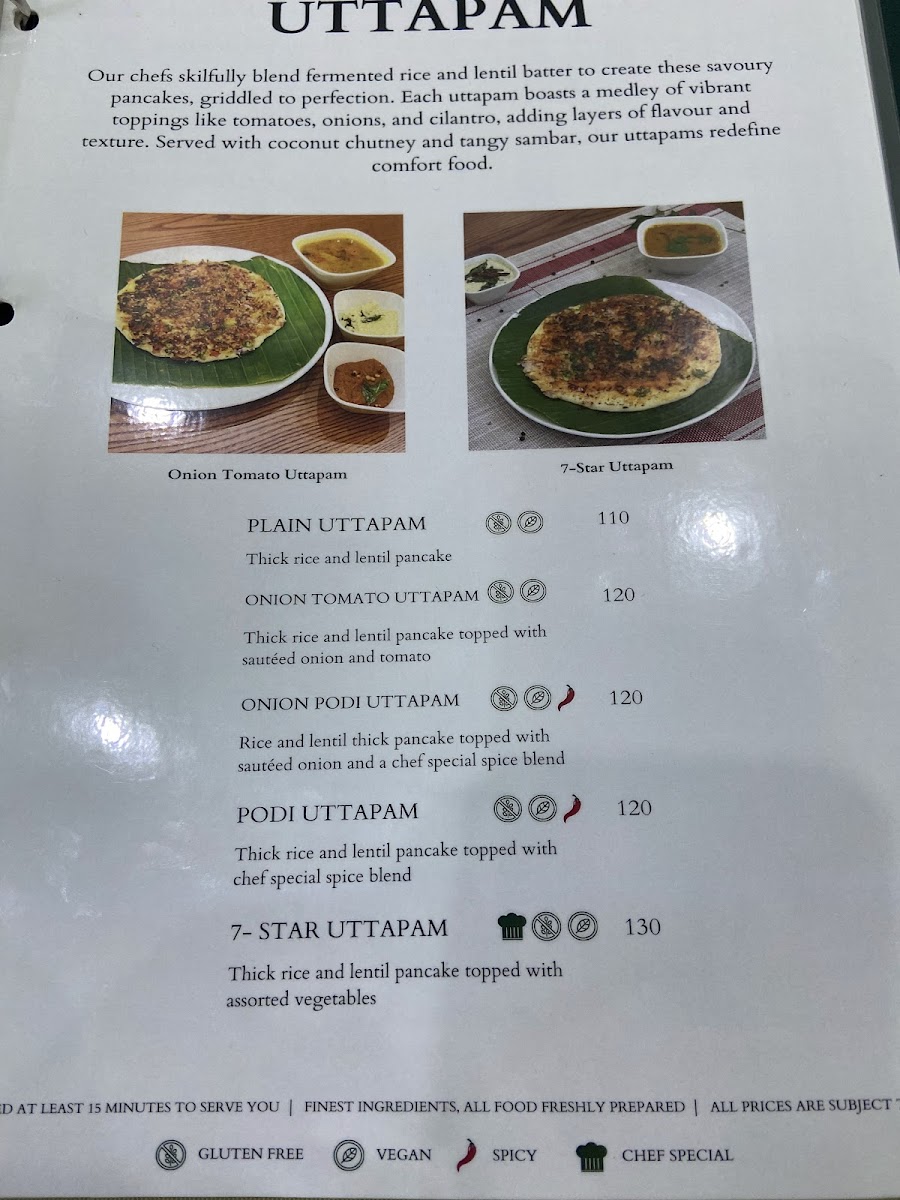 Menu Southern Delights - Pure Vegetarian South Indian-10