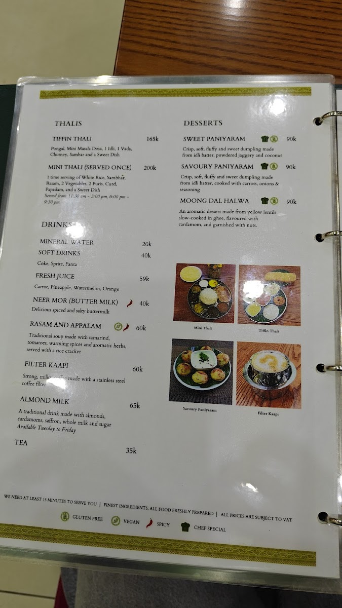 Menu Southern Delights - Pure Vegetarian South Indian-4