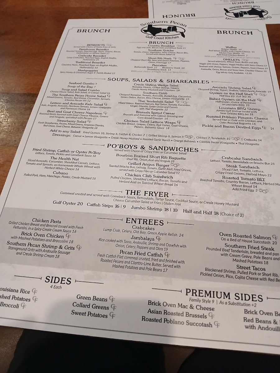 Menu Southern Pecan - Gulf Coast Kitchen-4