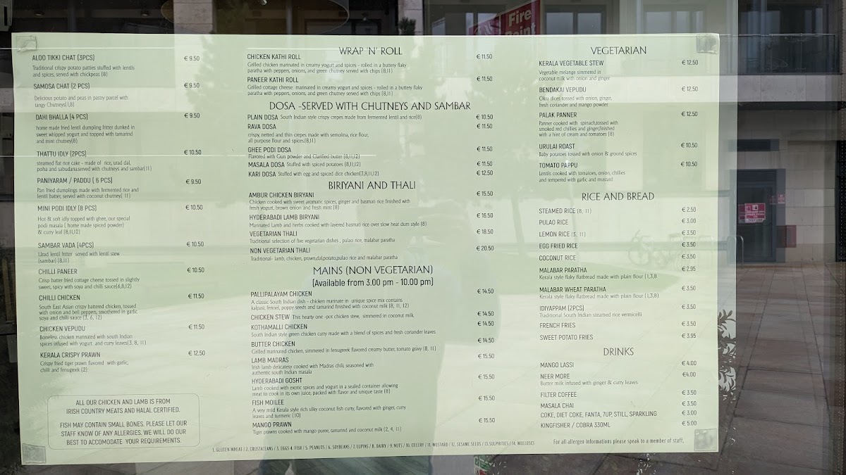Menu Southern Spices-10