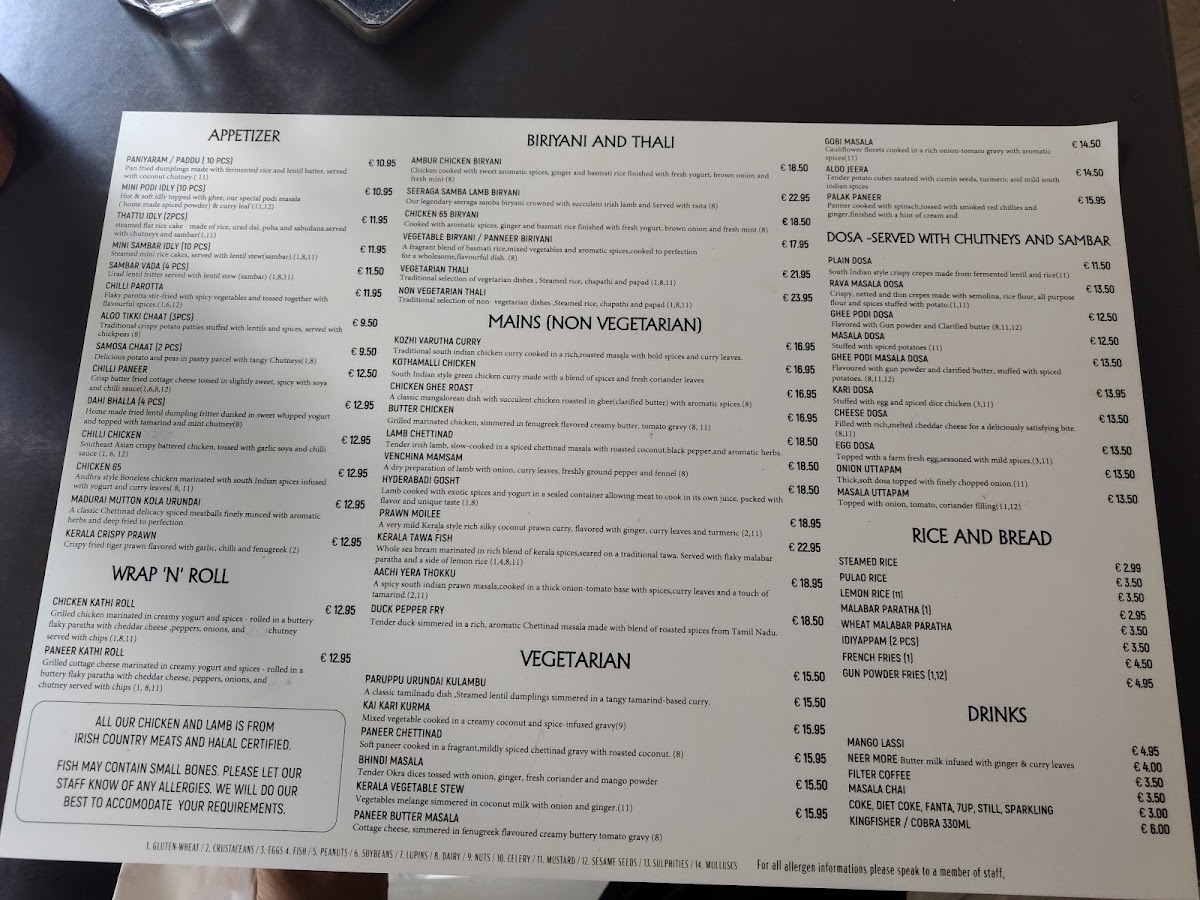 Menu Southern Spices-2