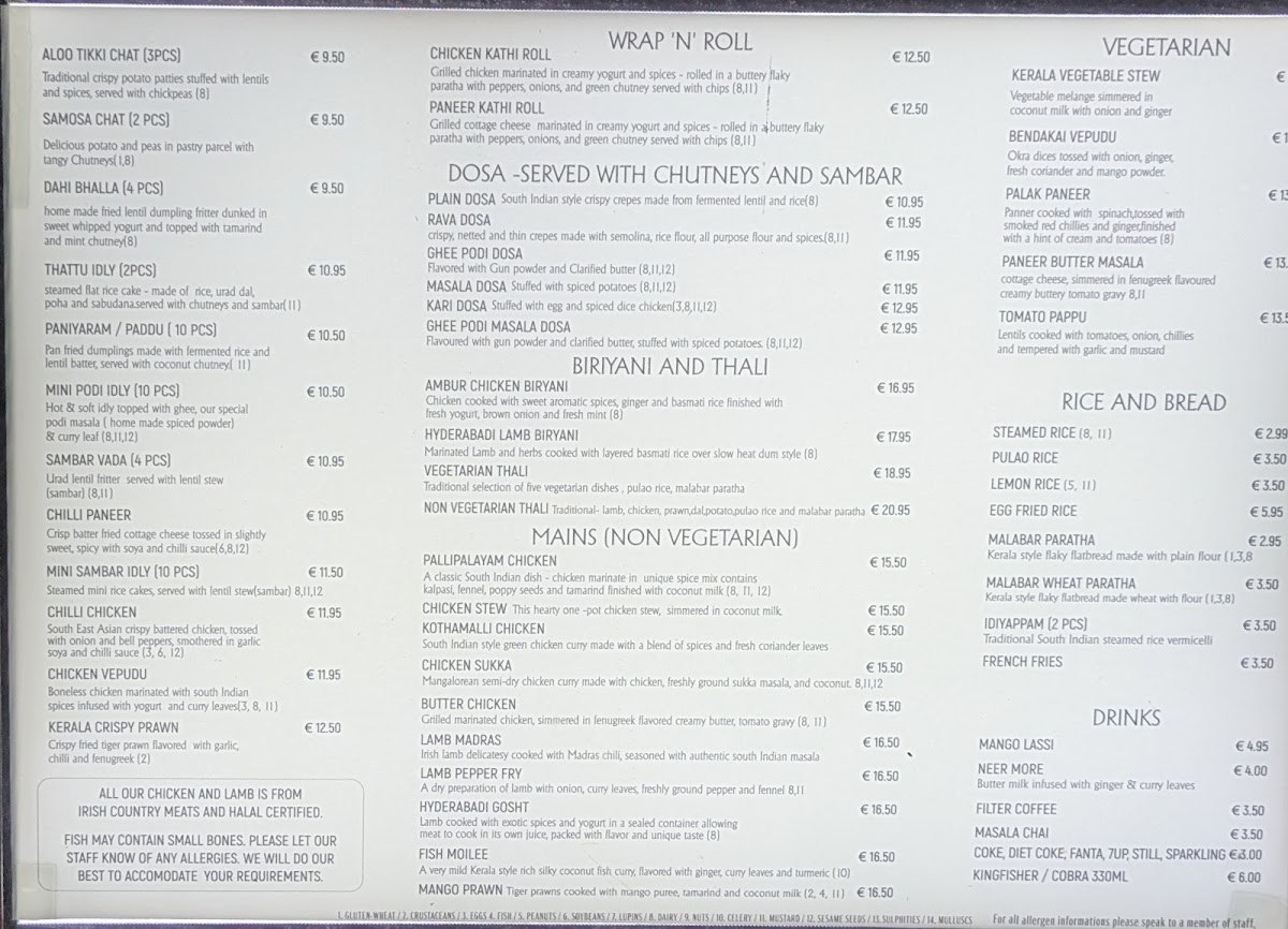 Menu Southern Spices-4