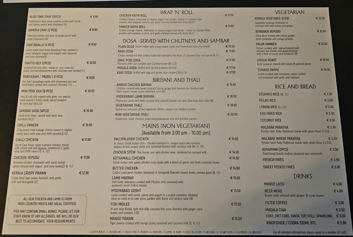 Menu Southern Spices-5