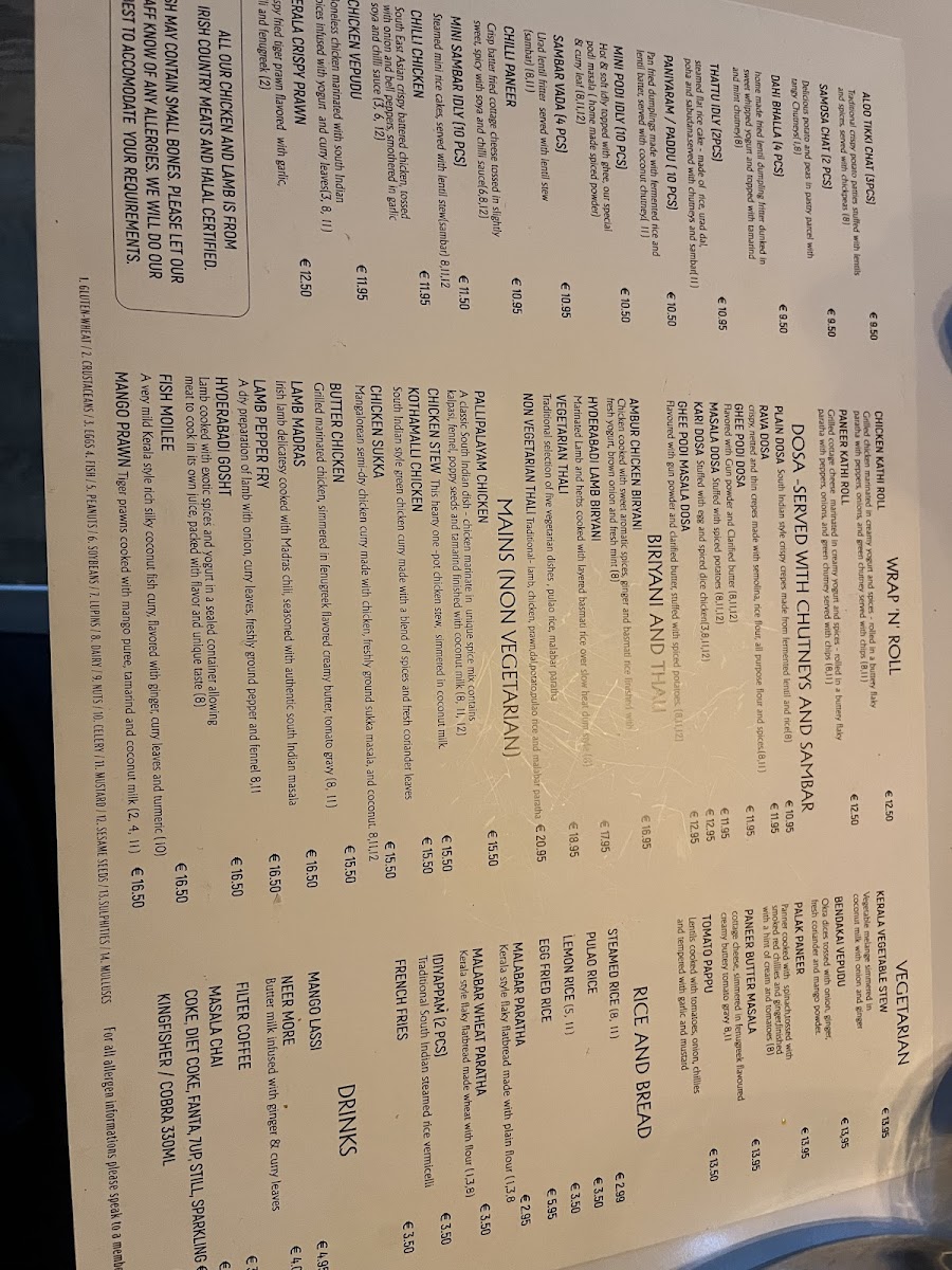 Menu Southern Spices-7