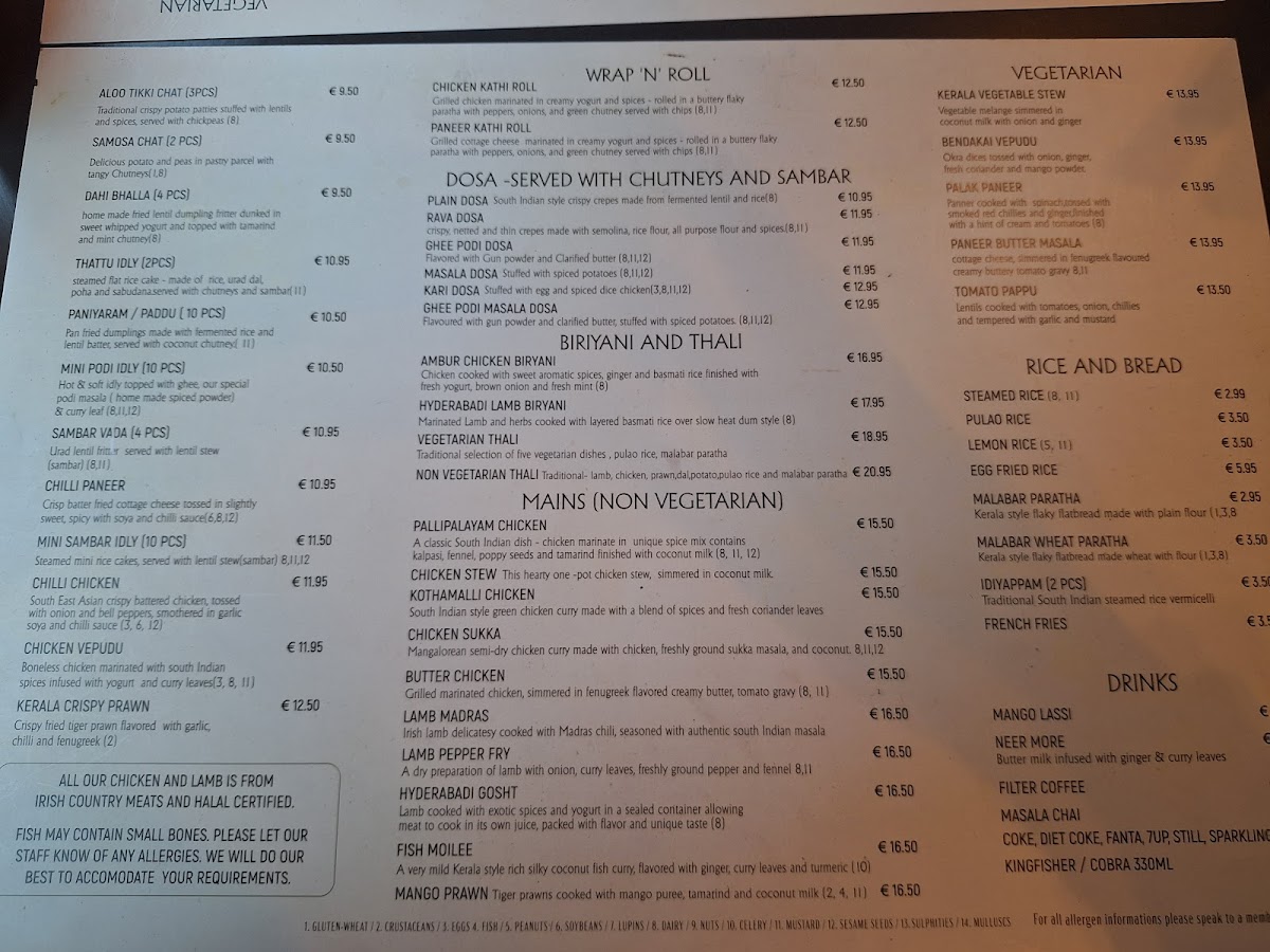 Menu Southern Spices-8