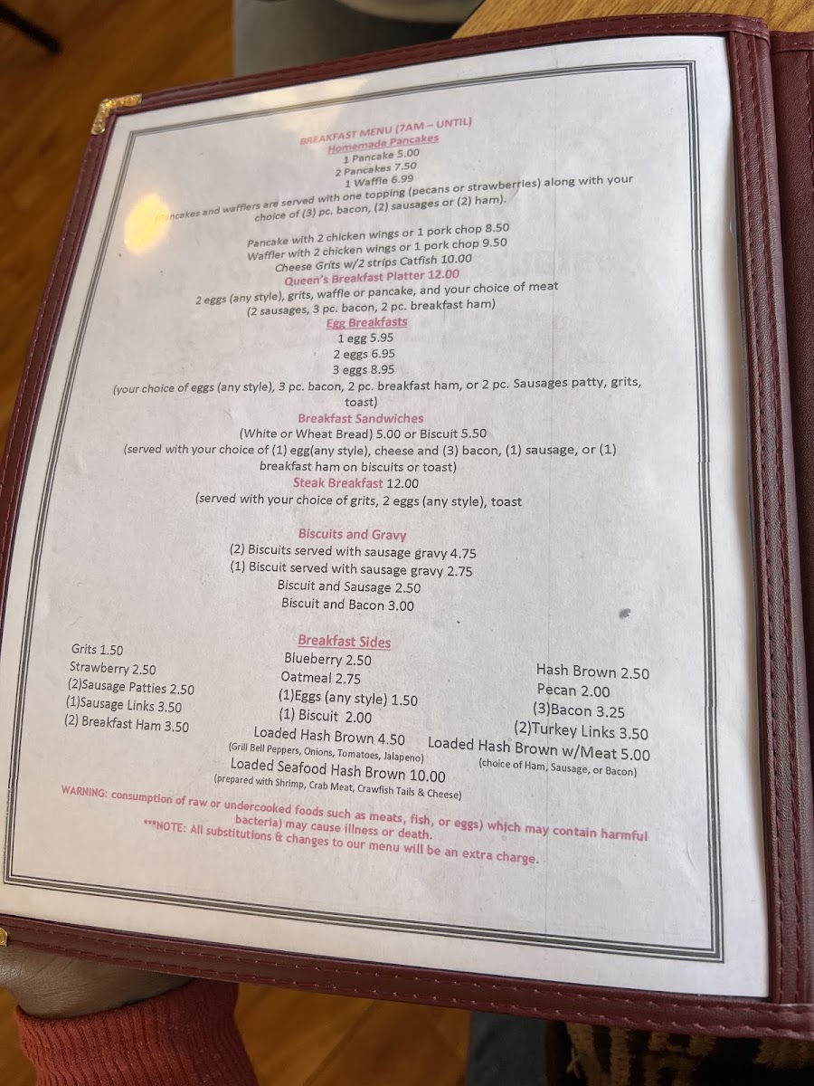 Menu Southern Style Restaurant & Catering-4