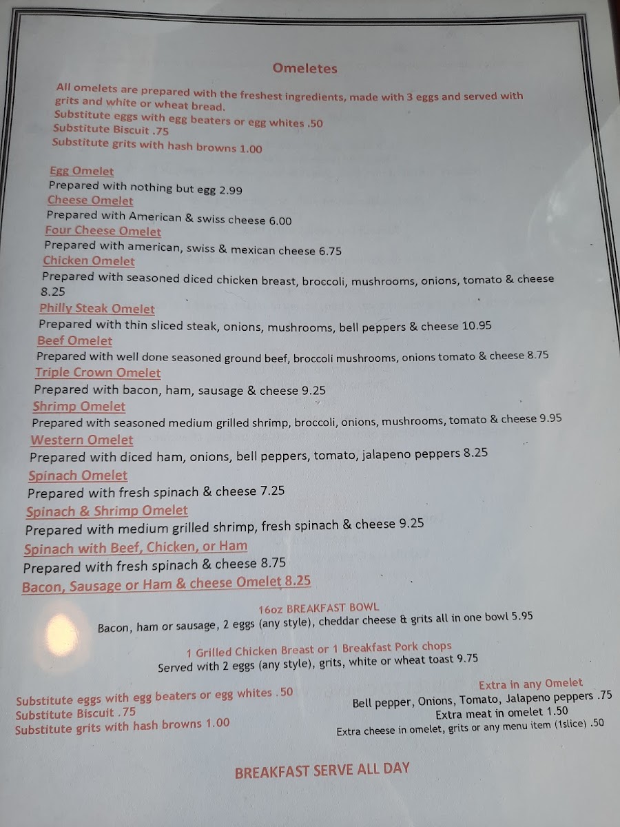 Menu Southern Style Restaurant & Catering-5