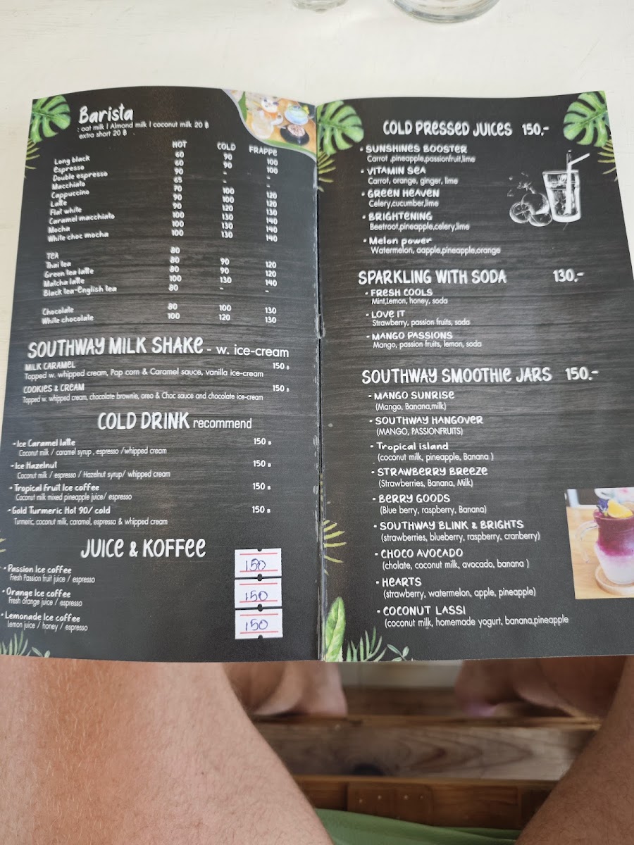 Menu Southway Coffee Bar-5