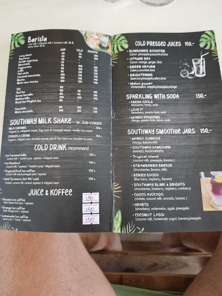 Menu Southway Coffee Bar-6