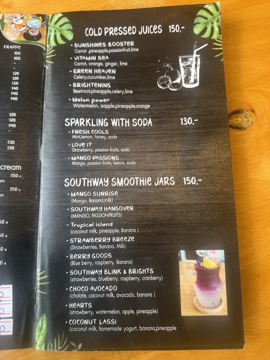 Menu Southway Coffee Bar-8